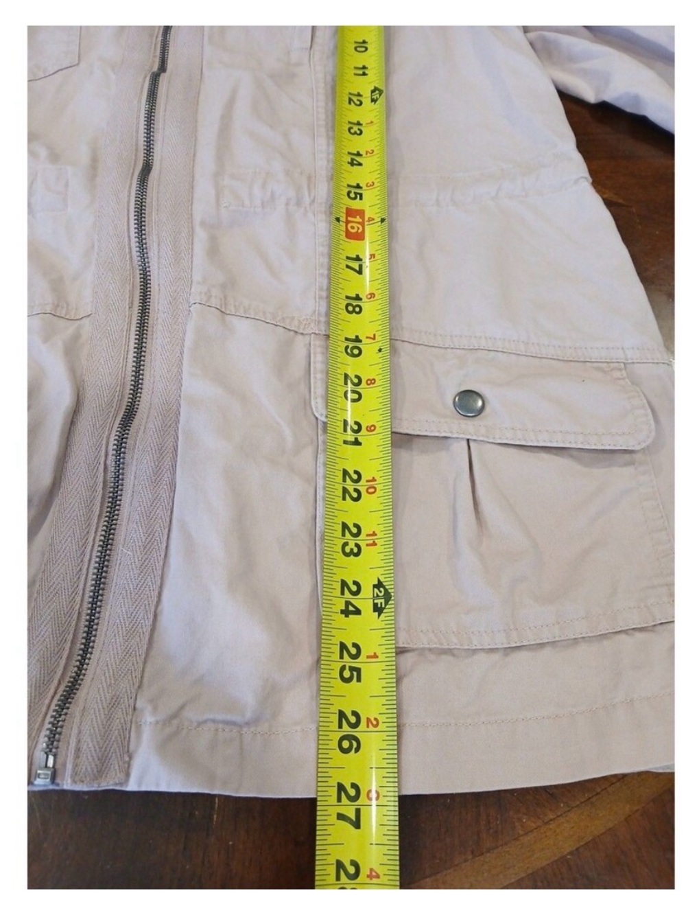 Ashley Pastel Pink Embroidered Utility Jacket - Picture 10 of 10